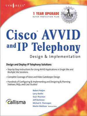 cover image of Cisco AVVID and IP Telephony Design and Implementation